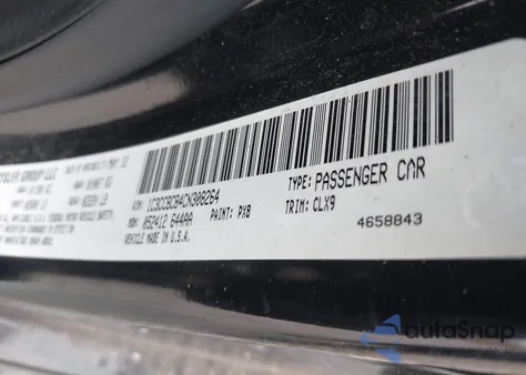2012 Chrysler 200 Limited from USA, damaged, VIN 1C3CCBCB4CN308264